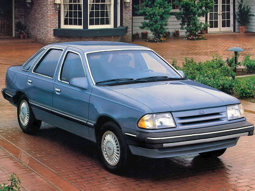 Ford Tempo (22) 1 поколение, рестайлинг, седан (11.1985 - 10.1987)
